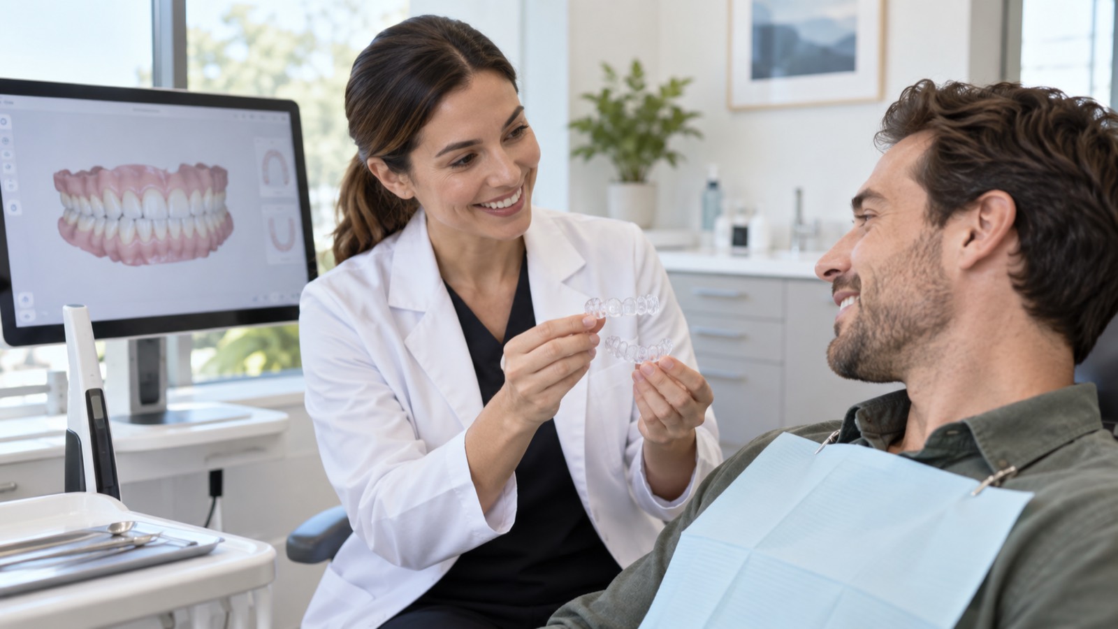 Clear aligner consultation at 313 Dental in Dearborn, MI
