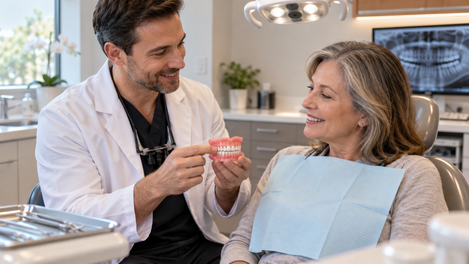 Complete dentures consultation at 313 Dental in Dearborn, MI