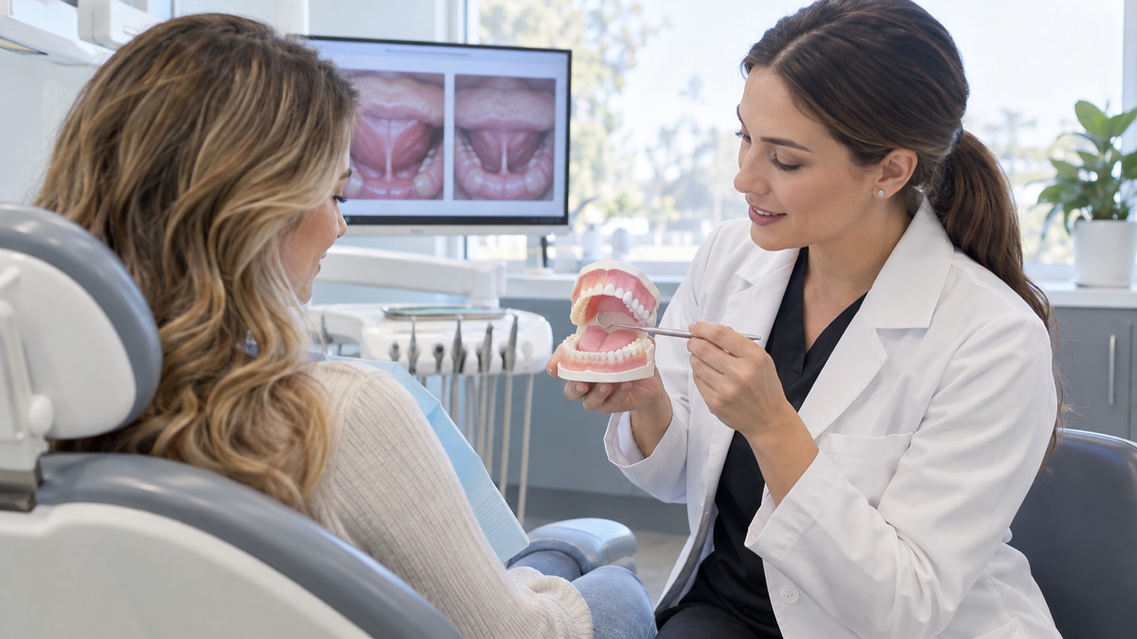 Dental frenectomy consultation at 313 Dental in Dearborn, MI
