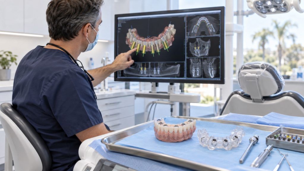 Full arch implant digital planning at 313 Dental