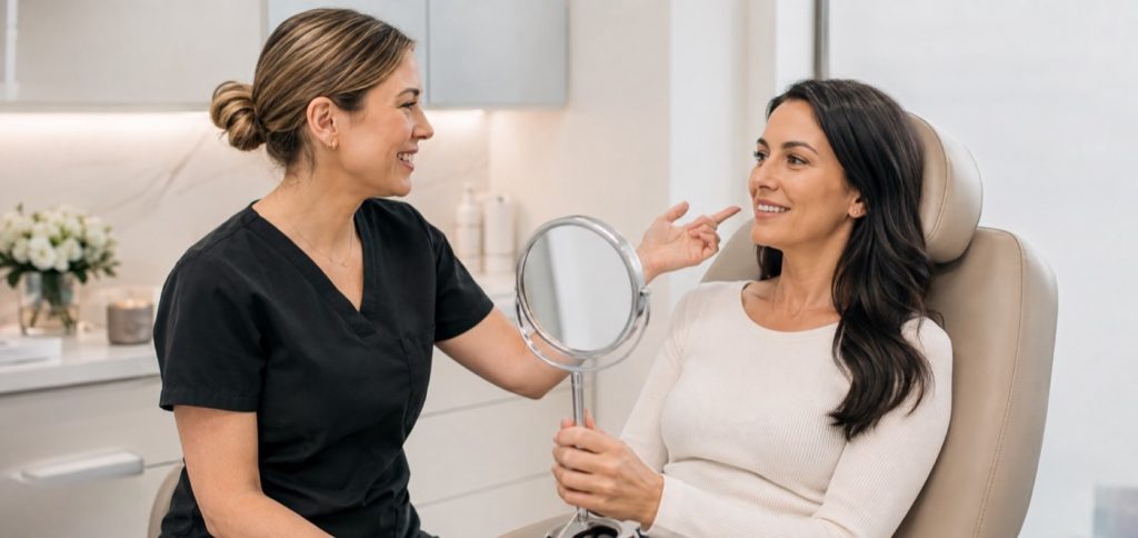 Botox and Xeomin aesthetic consultation at 313 Dental in Dearborn, MI
