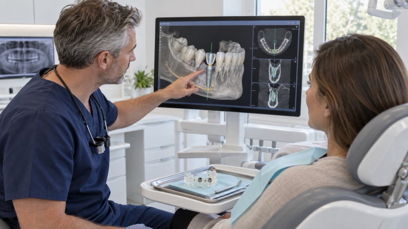 Guided implant surgery planning at 313 Dental in Dearborn, MI