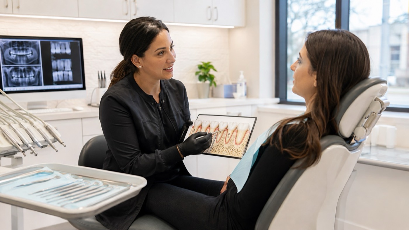 Scaling and root planing consultation at 313 Dental in Dearborn, MI