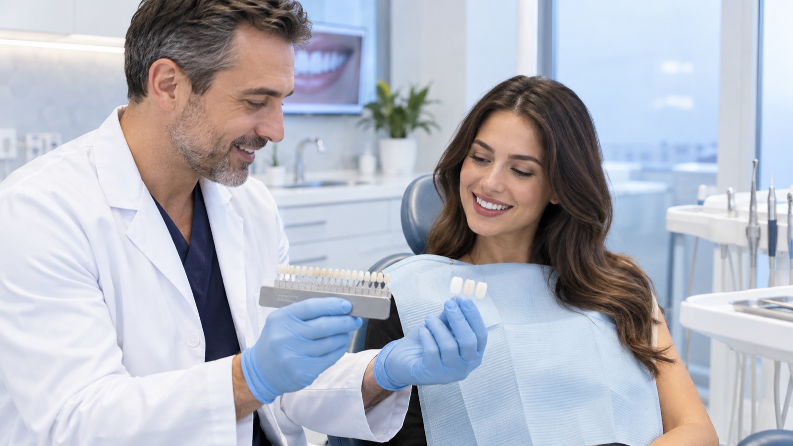 Porcelain veneers consultation at 313 Dental in Dearborn, MI